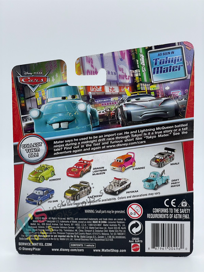 DISNEY PIXAR CARS BY MATTEL,  "KAA REESU" - TOKYO MATER SERIES - BNIP