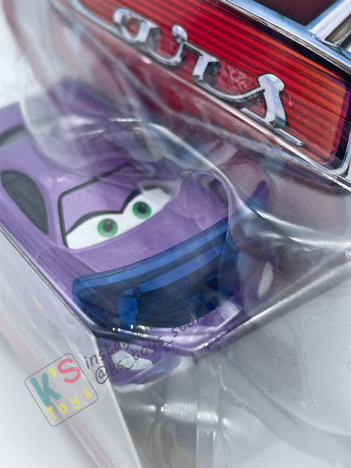DISNEY PIXAR CARS BY MATTEL,  "HOLLEY SHIFTWELL WITH SCREEN" - PALACE CHAOS SERIES - BNIP
