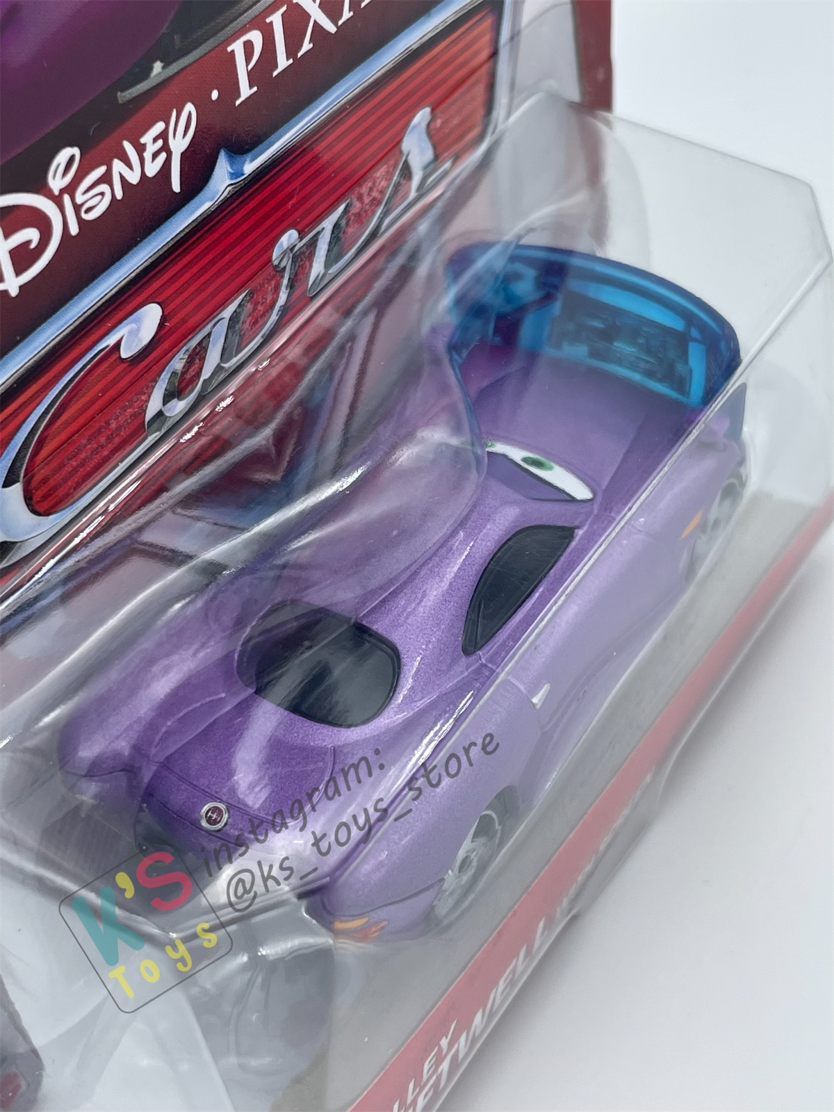 DISNEY PIXAR CARS BY MATTEL,  "HOLLEY SHIFTWELL WITH SCREEN" - PALACE CHAOS SERIES - BNIP