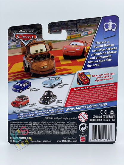 DISNEY PIXAR CARS BY MATTEL,  "SIREN CARBARINI" - PALACE CHAOS SERIES - BNIP