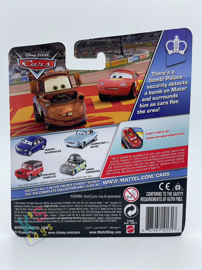 DISNEY PIXAR CARS BY MATTEL,  "SCOTT SPARK" - PALACE CHAOS SERIES - BNIP