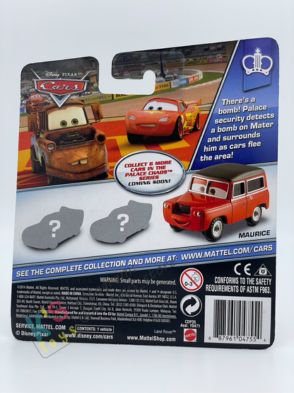 DISNEY PIXAR CARS BY MATTEL,  "MAURICE" - PALACE CHAOS SERIES - BNIP