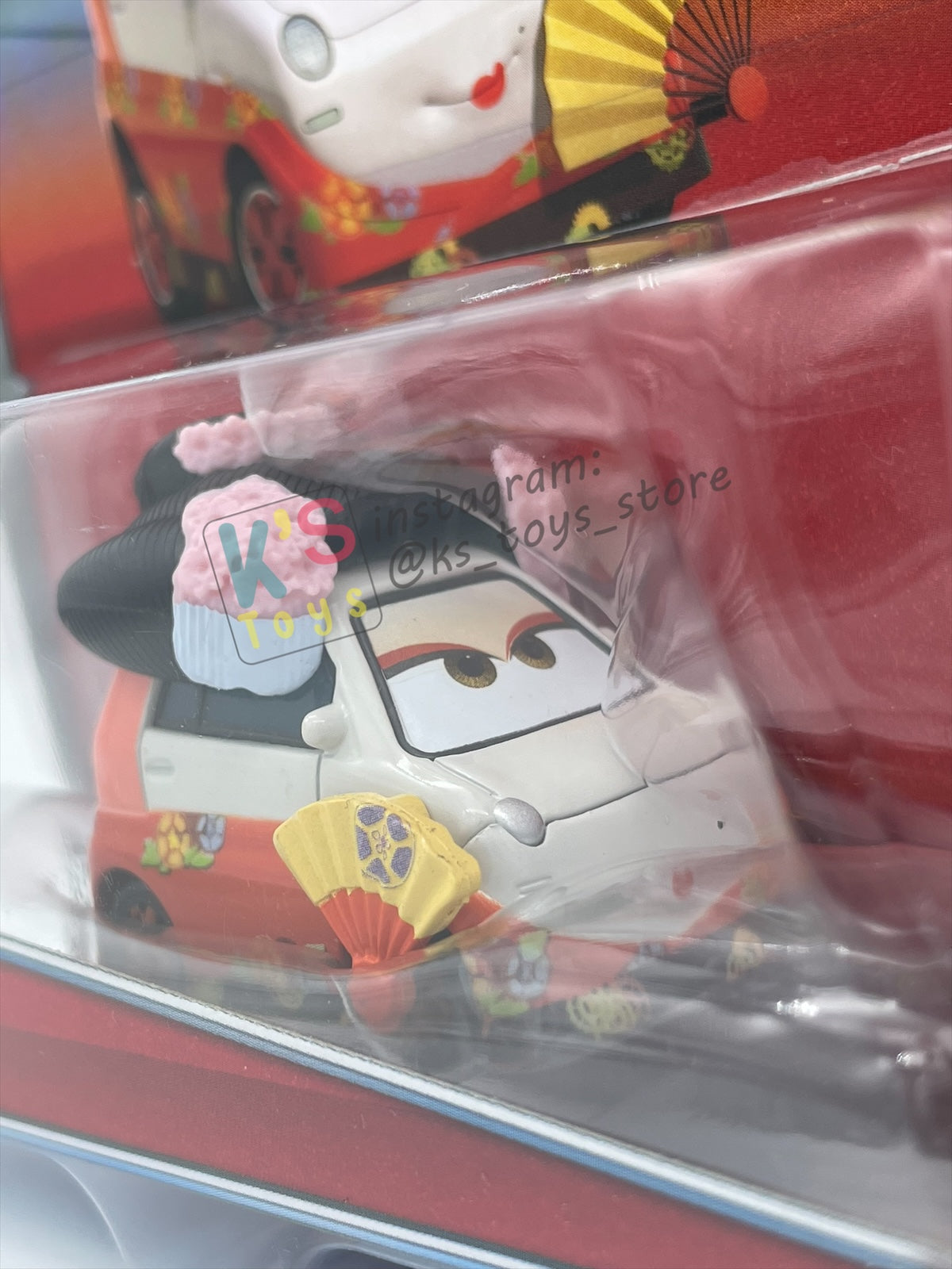 DISNEY PIXAR CARS 1:55 BY MATTEL, "OKUNI" - TOKYO PARTY SERIES - BNIP