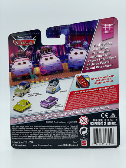 DISNEY PIXAR CARS 1:55 BY MATTEL, "OKUNI" - TOKYO PARTY SERIES - BNIP