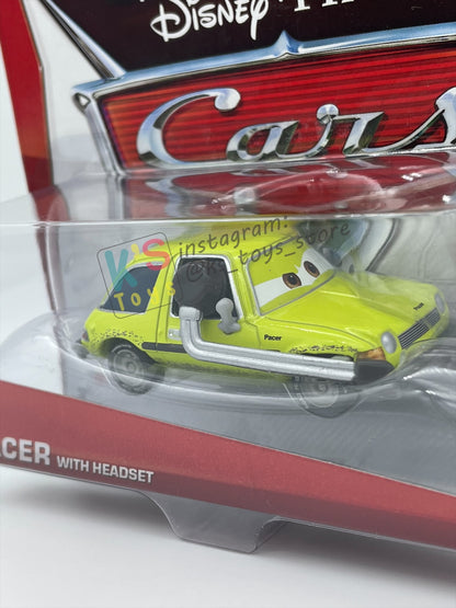 DISNEY PIXAR CARS 1:55 BY MATTEL, "ACER WITH HEADSET" - LEMONS SERIES - BNIP
