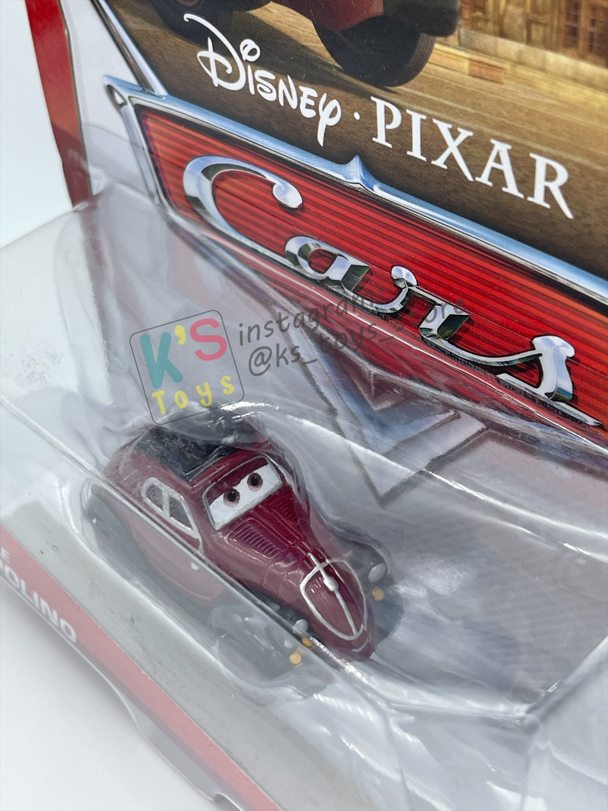 DISNEY PIXAR CARS 1:55 BY MATTEL, "UNCLE TOPOLINO" - FESTIVAL ITALIANO SERIES - BNIP