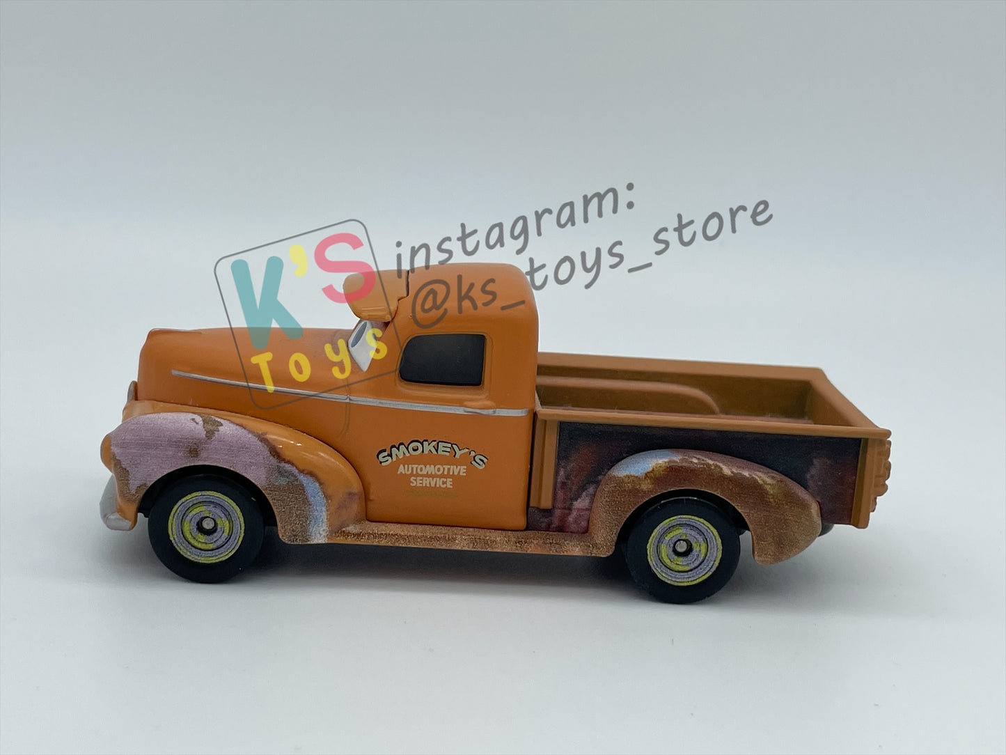 PRE-OWNED / LOOSE DISNEY PIXAR CARS - "SMOKEY (LONG VARIANT)" CARS 3 SERIES - MINT/NEAR MINT CONDITION - READ DESCRIPTION!!!!!!!!!!