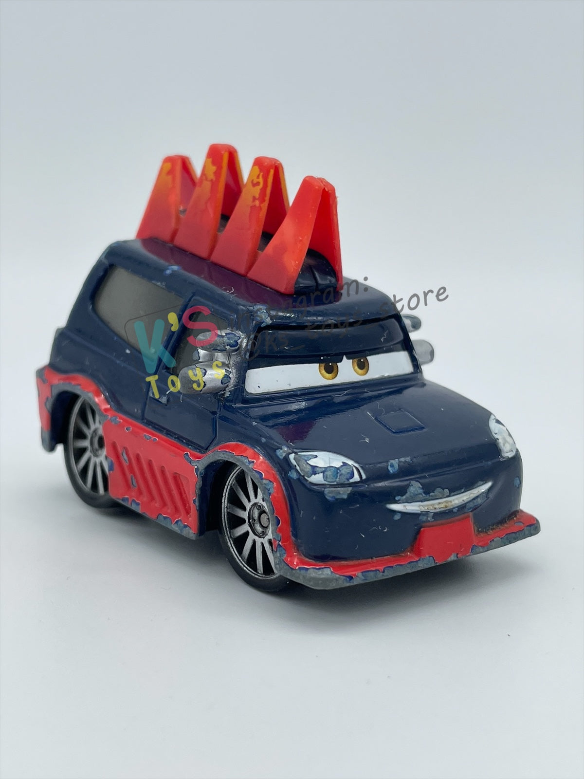FREE ITEM!!!!! LOOSE DISNEY PIXAR CARS - "YOKOZA" TOKYO MATER SERIES - WELL LOVED/PLAYED CONDITION