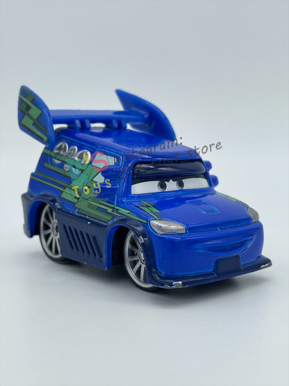 PRE-OWNED / LOOSE DISNEY PIXAR CARS BY MATTEL - "DJ (VARIANT)" CARS SERIES - PLAYED IN GOOD CONDITION - READ DESCRIPTION!!!!!!!!!!