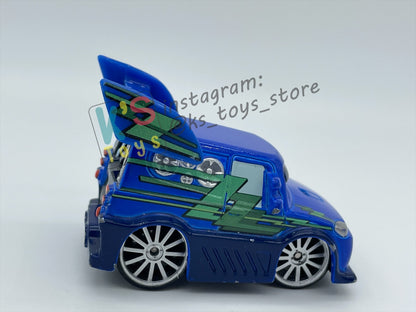 PRE-OWNED / LOOSE DISNEY PIXAR CARS BY MATTEL - "DJ (VARIANT)" CARS SERIES - PLAYED IN GOOD CONDITION - READ DESCRIPTION!!!!!!!!!!