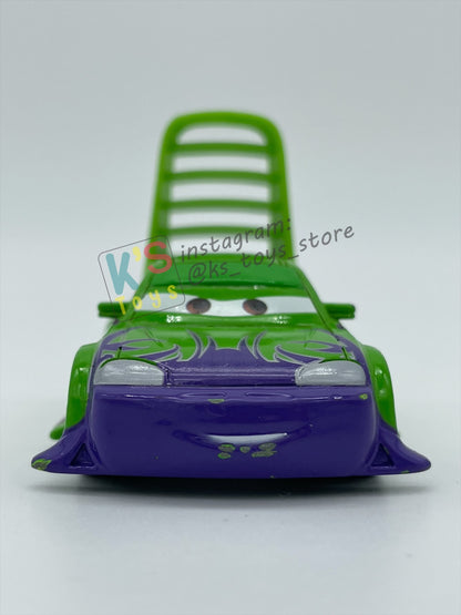 PRE-OWNED / LOOSE DISNEY PIXAR CARS BY MATTEL - "WINGO WITH FLAMES" CARS SERIES - PLAYED IN GOOD CONDITION - READ DESCRIPTION!!!!!!!!!!