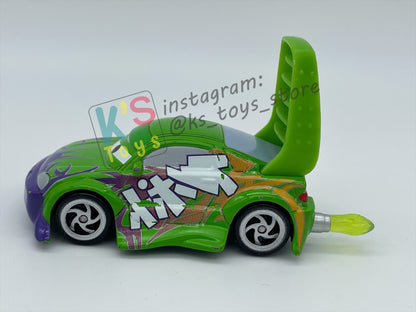 PRE-OWNED / LOOSE DISNEY PIXAR CARS BY MATTEL - "WINGO WITH FLAMES" CARS SERIES - PLAYED IN GOOD CONDITION - READ DESCRIPTION!!!!!!!!!!