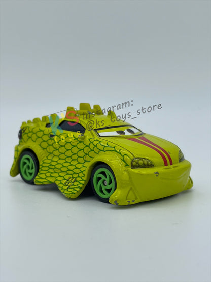 PRE-OWNED / LOOSE DISNEY PIXAR CARS BY MATTEL - "KOMODO" TOKYO MATER SERIES - PLAYED IN GOOD CONDITION - READ DESCRIPTION!!!!!!!!!!