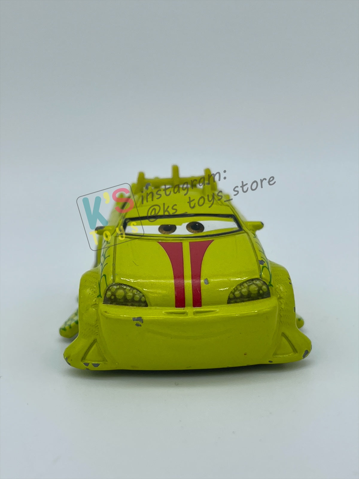 PRE-OWNED / LOOSE DISNEY PIXAR CARS BY MATTEL - "KOMODO" TOKYO MATER SERIES - PLAYED IN GOOD CONDITION - READ DESCRIPTION!!!!!!!!!!
