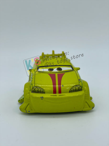 PRE-OWNED / LOOSE DISNEY PIXAR CARS BY MATTEL - "KOMODO" TOKYO MATER SERIES - PLAYED IN GOOD CONDITION - READ DESCRIPTION!!!!!!!!!!