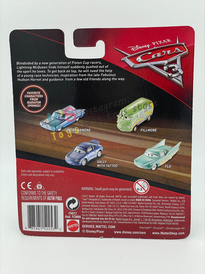DISNEY PIXAR CARS BY MATTEL 1:55, "PRIMER LIGHTNING MCQUEEN (VARIANT)" CARS 3 RADIATOR SPRINGS CLASSIC - BNIP