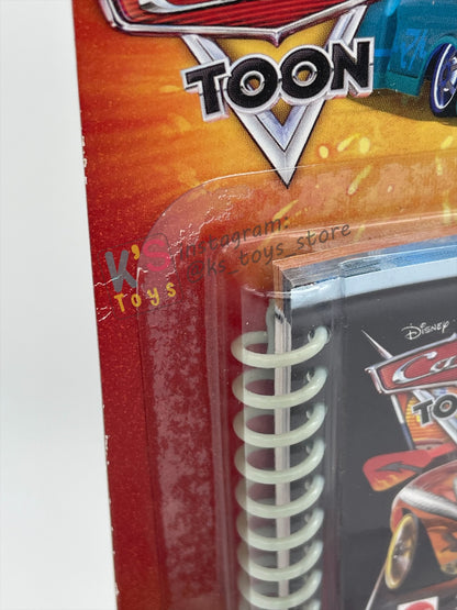 DISNEY PIXAR CARS "DRAGON LIGHTNING MCQUEEN with METALLIC FINISH" TOKYO MATER SERIES - Cars Toon - CARD IN NOT MINT CONDITION - BNIP