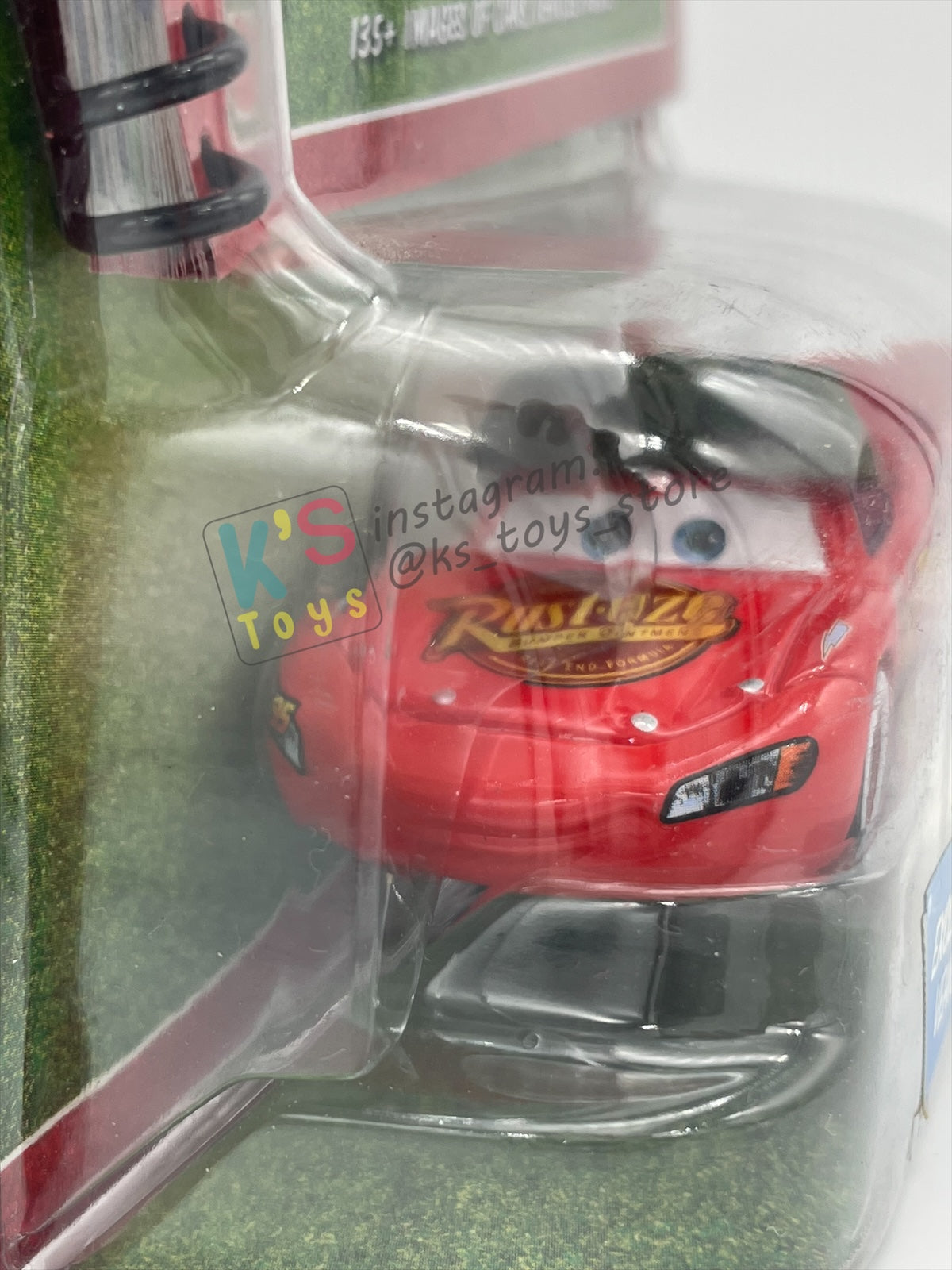 DISNEY PIXAR CARS BY MATTEL 1:55, "NIGHT VISION LIGHTNING MCQUEEN" INCLUDED 2009 COLLECTOR GUIDE - BNIP