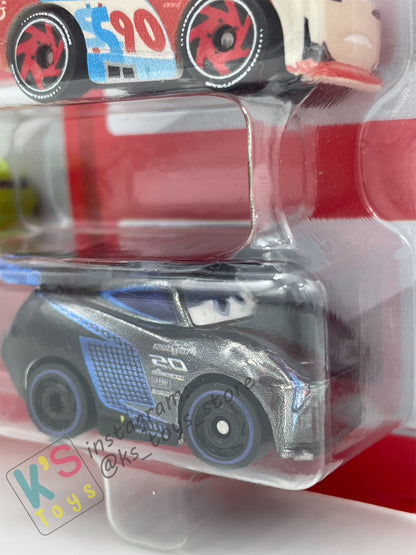 MINI RACERS DISNEY PIXAR CARS 3-PACK CHASE RACELOTT, PAUL CONREV, AND JACKSON STORM - BNIP