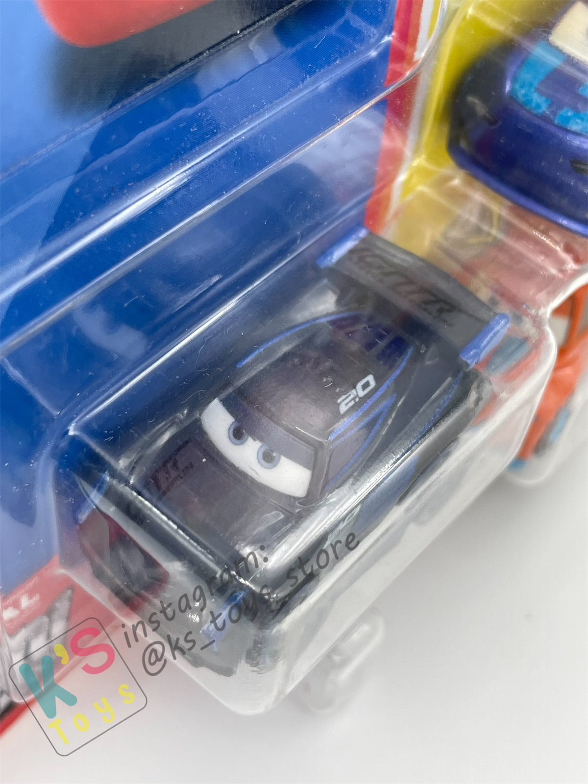 MINI RACERS DISNEY PIXAR CARS 3-PACK RYAN "INSIDE" LANEY, RALPH CARLOW, AND JACKSON STORM - BNIP