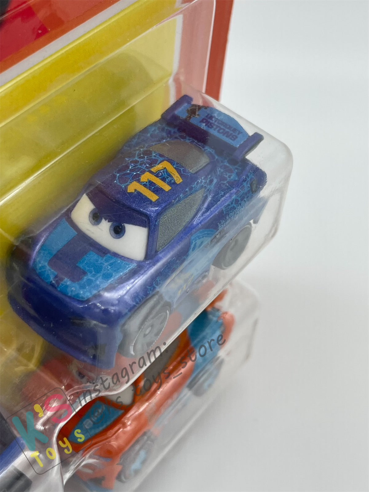 MINI RACERS DISNEY PIXAR CARS 3-PACK RYAN "INSIDE" LANEY, RALPH CARLOW, AND JACKSON STORM - BNIP