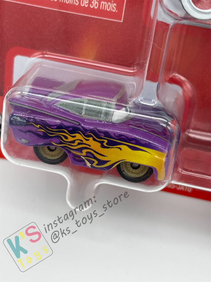 MINI RACERS DISNEY PIXAR CARS 3-PACK PURPLE RAMONE, CRUISING LIGHTNING MCQUEEN (NIGHT TIME), AND DOC HUDSON - BNIP