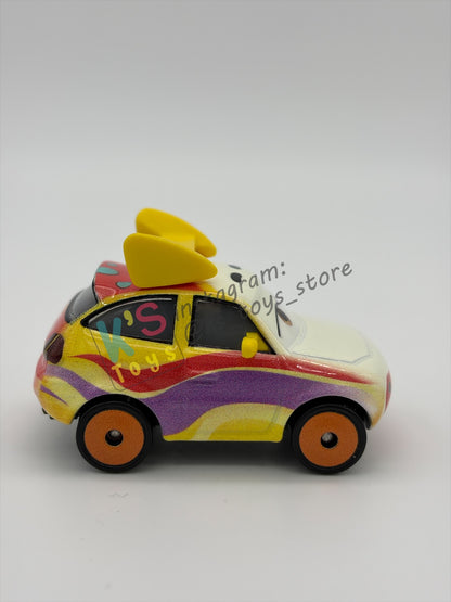 PRE-OWNED / LOOSE DISNEY PIXAR CARS 1:55 BY MATTEL - "ROADETTE MARKER" CARS ON THE ROAD - NEAR MINT CONDITION
