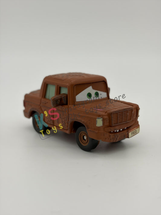 PRE-OWNED / LOOSE DISNEY PIXAR CARS 1:55 BY MATTEL - "FRED (TINY SIZE)" CARS SERIES - MINT CONDITION