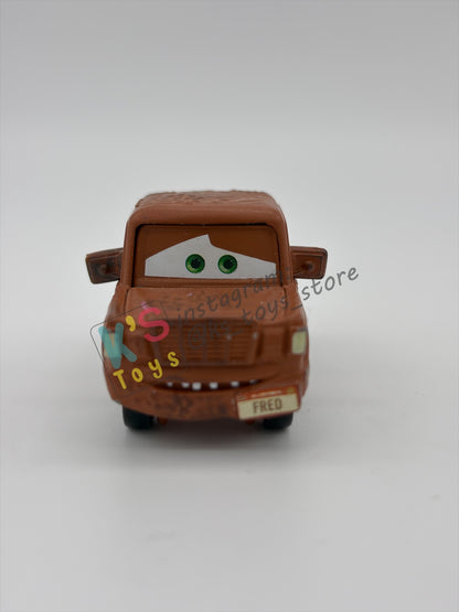 PRE-OWNED / LOOSE DISNEY PIXAR CARS 1:55 BY MATTEL - "FRED (TINY SIZE)" CARS SERIES - MINT CONDITION