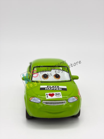 PRE-OWNED / LOOSE DISNEY PIXAR CARS 1:55 BY MATTEL - "NICK STICKERS" CARS SERIES - MINT CONDITION