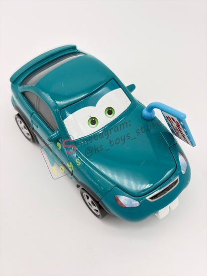 PRE-OWNED / LOOSE DISNEY PIXAR CARS 1:55 BY MATTEL - "BUCKY BREAKDUST" MATER THE GREATER SERIES - NEAR MINT CONDITION