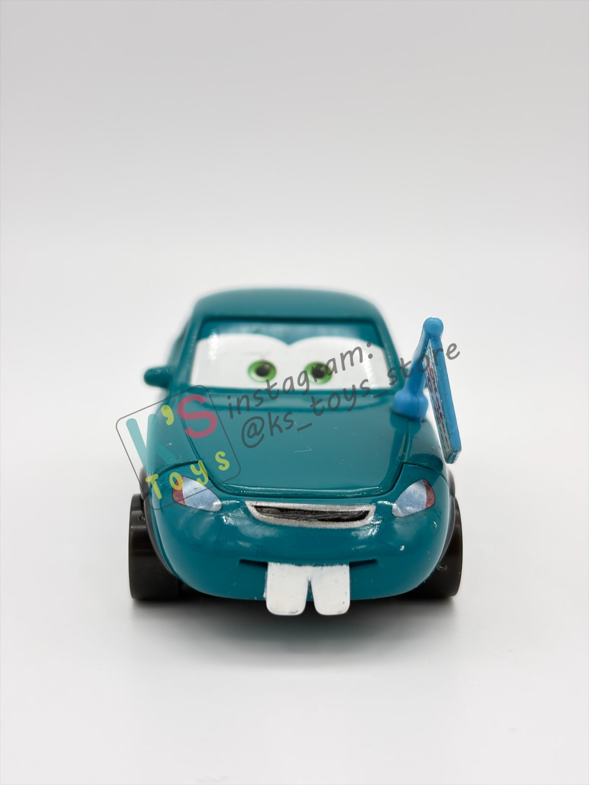 PRE-OWNED / LOOSE DISNEY PIXAR CARS 1:55 BY MATTEL - "BUCKY BREAKDUST" MATER THE GREATER SERIES - NEAR MINT CONDITION