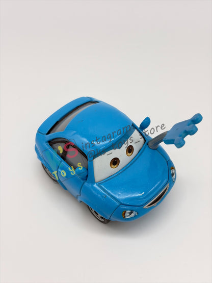 PRE-OWNED / LOOSE DISNEY PIXAR CARS 1:55 BY MATTEL - "POLLY PUDDLEJUMPER" CARS SERIES - NEAR MINT CONDITION