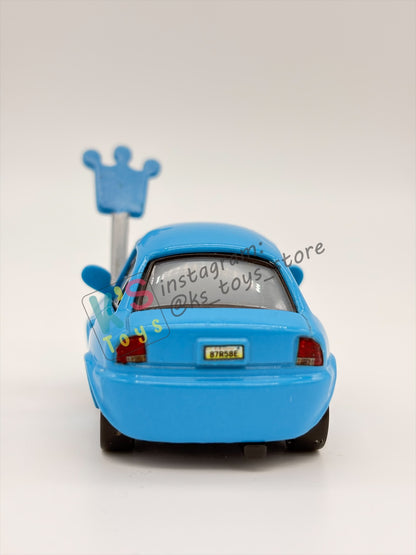 PRE-OWNED / LOOSE DISNEY PIXAR CARS 1:55 BY MATTEL - "POLLY PUDDLEJUMPER" CARS SERIES - NEAR MINT CONDITION