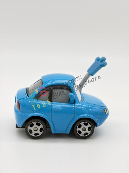 PRE-OWNED / LOOSE DISNEY PIXAR CARS 1:55 BY MATTEL - "POLLY PUDDLEJUMPER" CARS SERIES - NEAR MINT CONDITION