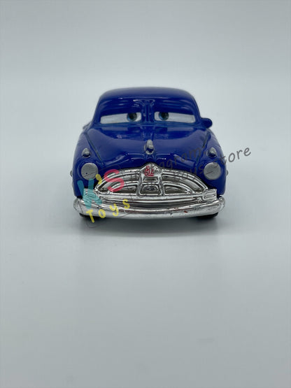 PRE-OWNED / LOOSE DISNEY PIXAR CARS BY MATTEL - DOC HUDSON WHITE RIM (CARS 1) - NEAR MINT CONDITION - READ DESCRIPTION!!!!!!!!!!! (Copy) (Copy)