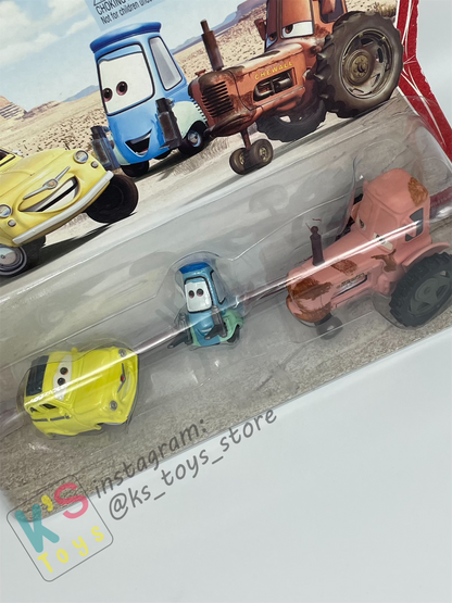 Disney Pixar Cars 1:55 2-Pack Movie Moments Luigi, Guido, and Tractor - BNIP