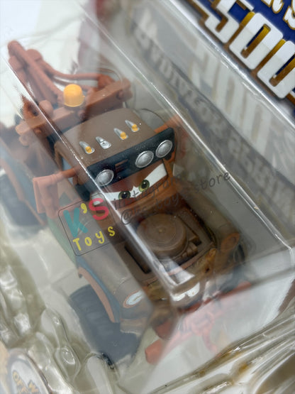 DELUXE DISNEY PIXAR CARS BY MATTEL, "OFF ROAD MATER" RADIATOR SPRINGS 500 SERIES - BNIP