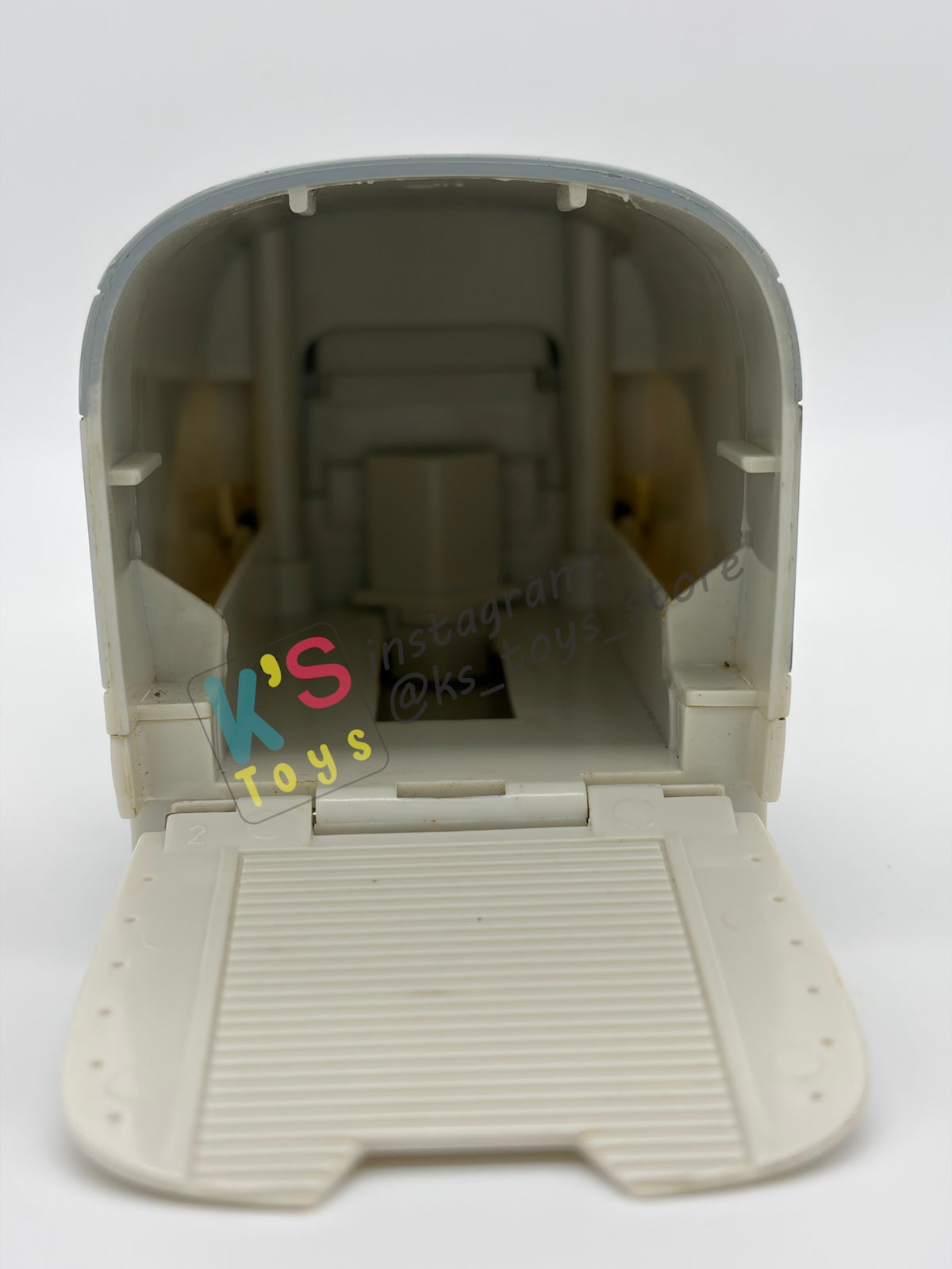 PRE-OWNED / LOOSE DISNEY PIXAR CARS - “QUICK CHANGERS DELUXE SPY TRAIN TRANSPORTER STEPHENSON" - CARS 2 QUICK CHANGERS SERIES - GOOD CONDITION!