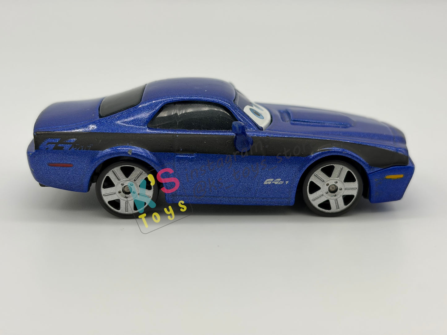 PRE-OWNED / LOOSE DISNEY PIXAR CARS BY MATTEL - "ROD TORQUE REDLINE" - CARS 2 SERIES - PLAYED IN GOOD CONDITION - READ DESCRIPTION!!!!!!!!!!!