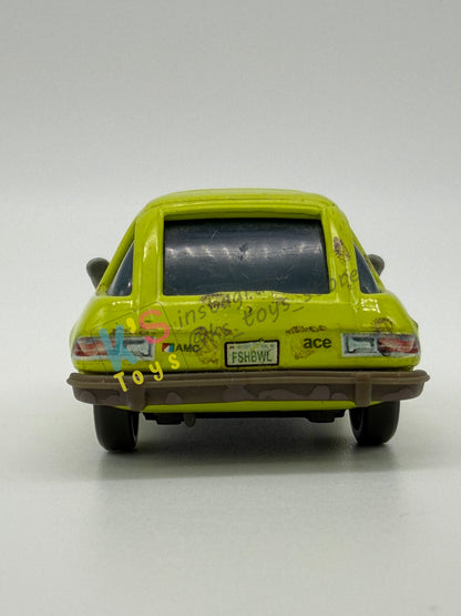 PRE-OWNED / LOOSE DISNEY PIXAR CARS - "ACER" CARS 2 LEMONS SERIES - GOOD CONDITION