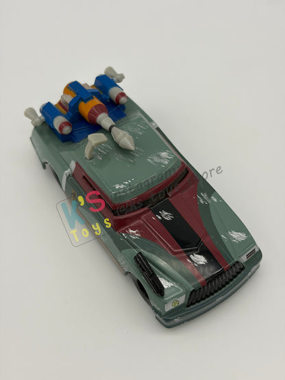 PRE-OWNED / LOOSE DISNEY PIXAR CARS BY MATTEL - "CHICK HICKS AS BOBA FETT" STAR WARS SERIES - MINT / NEAR MINT CONDITION - READ DESCRIPTION!!!!!!!!!!