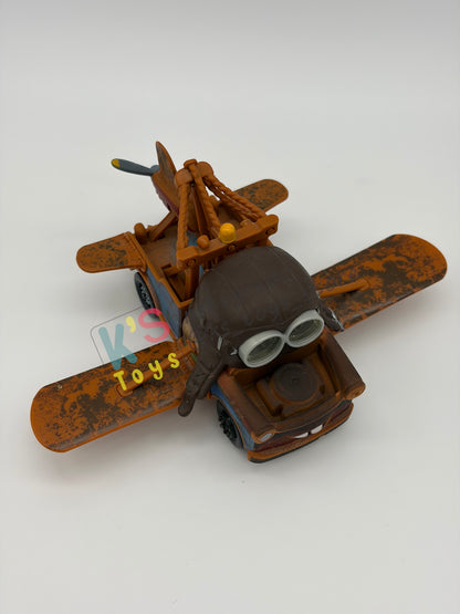 PRE-OWNED / LOOSE DISNEY PIXAR CARS - "AVIATOR MATER" TAKE FLIGHT AIR MATER SERIES - GOOD CONDITION