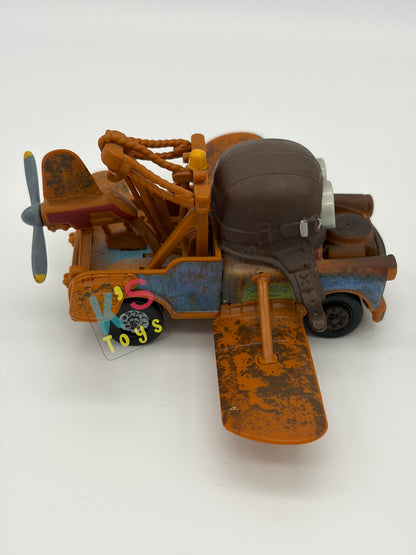 PRE-OWNED / LOOSE DISNEY PIXAR CARS - "AVIATOR MATER" TAKE FLIGHT AIR MATER SERIES - GOOD CONDITION