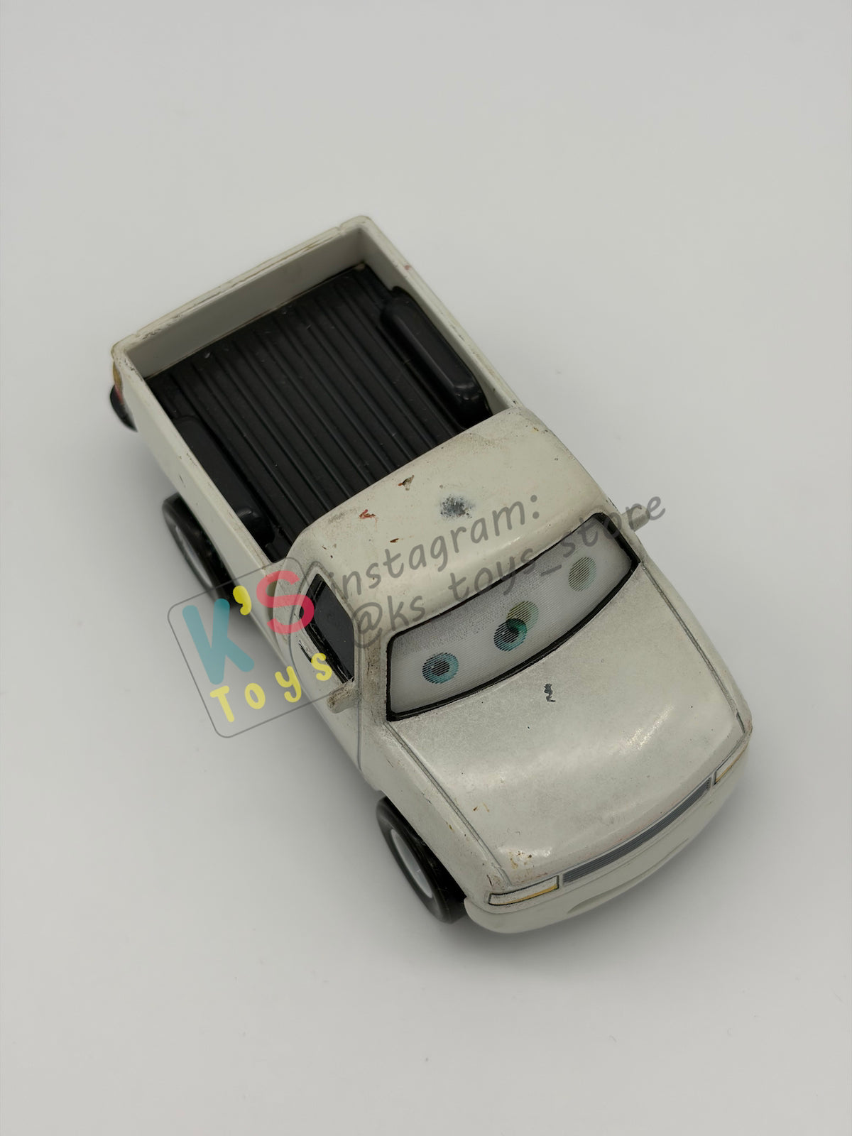 PRE-OWNED / LOOSE DISNEY PIXAR CARS 1:55 BY MATTEL - "DUFF WRECKS LENTICULAR" LENTICULAR SERIES - PLAYED CONDITION