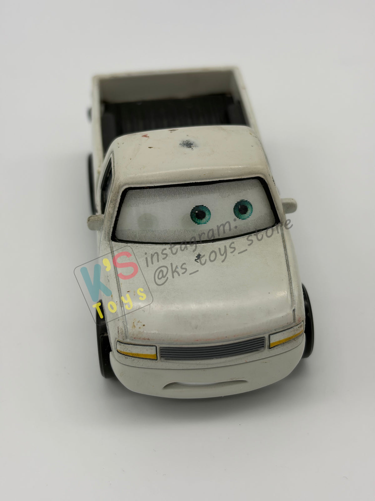 PRE-OWNED / LOOSE DISNEY PIXAR CARS 1:55 BY MATTEL - "DUFF WRECKS LENTICULAR" LENTICULAR SERIES - PLAYED CONDITION