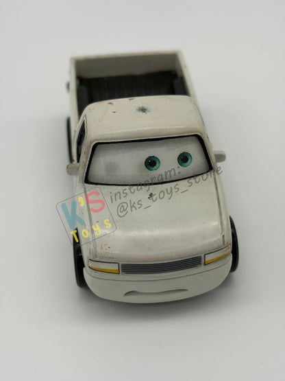 PRE-OWNED / LOOSE DISNEY PIXAR CARS 1:55 BY MATTEL - "DUFF WRECKS LENTICULAR" LENTICULAR SERIES - PLAYED CONDITION