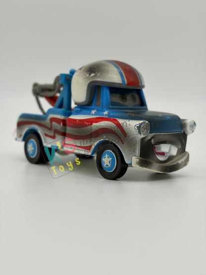 PRE-OWNED / LOOSE DISNEY PIXAR CARS - "CANNONBALL MATER" MATER THE GREATER SERIES - GOOD CONDITION