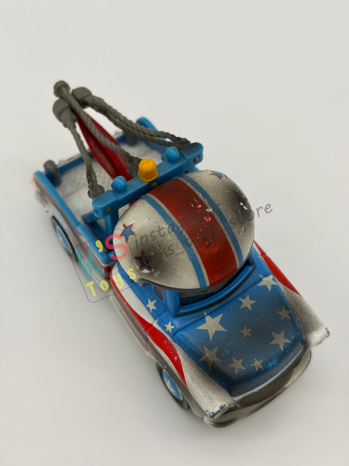 PRE-OWNED / LOOSE DISNEY PIXAR CARS - "CANNONBALL MATER" MATER THE GREATER SERIES - GOOD CONDITION