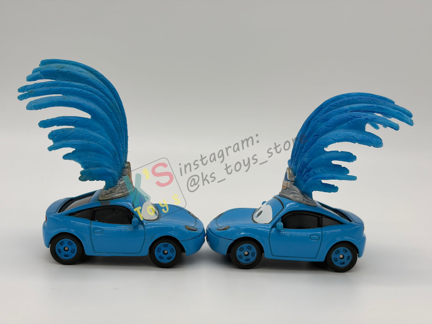 PRE-OWNED / LOOSE DISNEY PIXAR CARS 1:55 BY MATTEL - "SHOWGIRL #1 & #2" FROM 3-PACK GIFT SET - MINT/NEAR MINT CONDITION - READ DESCRIPTION!!!!!!